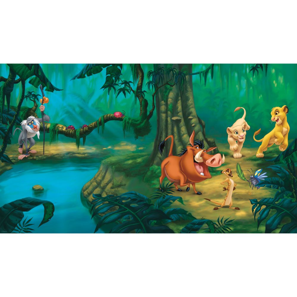 RoomMates by York JL1253M Lion King Chair Rail Prepasted Mural 6